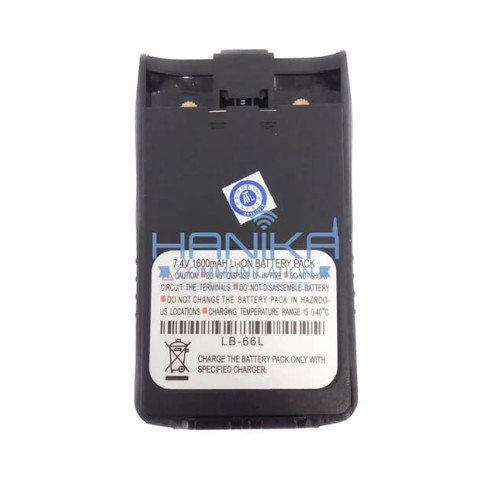 [EZO.1002320] Weierwei LB-66L Baterai HT V-8 Ori Baru V8 Batre Batere Werwei