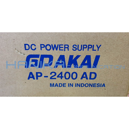 [EZO.1002392] GPAKAI AP-2400 AD DC Power Supply 16-24V 30A GP Akai AP2400 AP2400AD