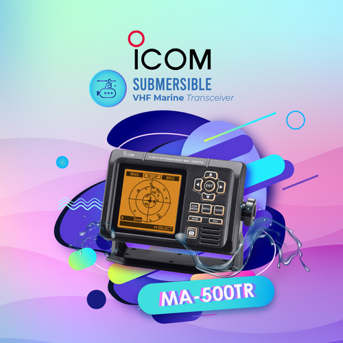 [EZO.1002529] Icom MA-500TR Class B AIS Transponder + MXG-5000 GPS Receiver Marine