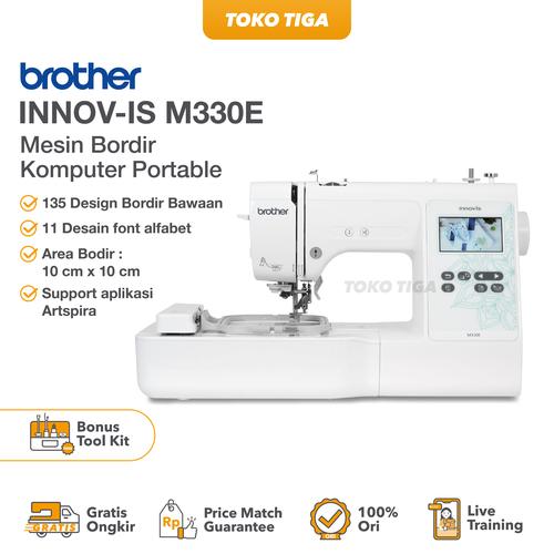 [EZO.0300168] Mesin Bordir Komputer Portable BROTHER Innovis M330E/M-330E
