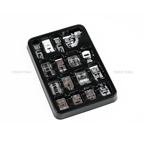 [EZO.0301102] Sepatu Mesin Jahit Portable Set isi 16 Pcs (CY-016)