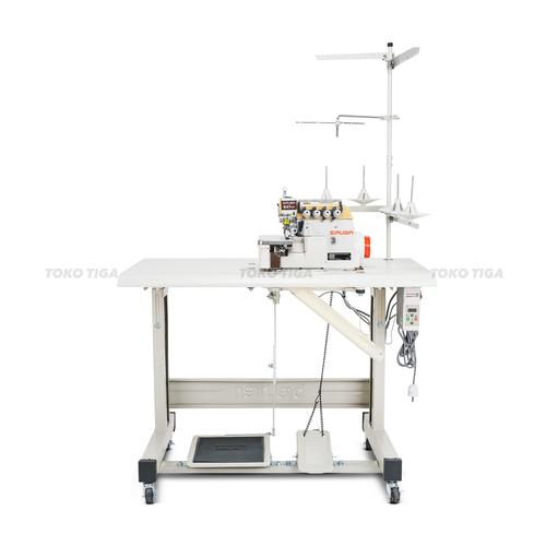 [EZO.0300233] Mesin Obras SIRUBA 647KP / 647 KP Benang 4 Servo (Industrial)