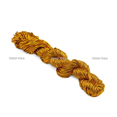 [EZO.0300237] Tali Kor Emas / Silver / Tali Pita Kado Hadiah Souvenir 45 Meter