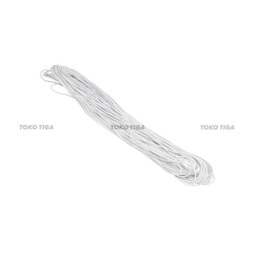 [EZO.0300244] Tali Sengkelit / Tali Masker Elastis / Tali Kancing 2 mm dan 1,5 mm