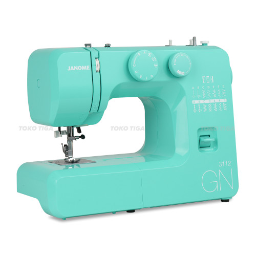 [EZO.0300186] Mesin Jahit JANOME 3112 Pink / Red / Green / NS311A Portable