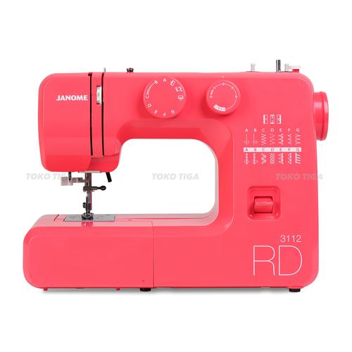 [EZO.0300246] Mesin Jahit JANOME 3112 Pink / Red / Green / NS311A Portable
