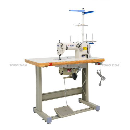 [EZO.0300197] Mesin Jahit Rantai 2 Jarum / Chainstitch SHUNFA SF-3900-2N / SF 3900