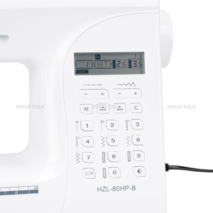 [EZO.0300204] Mesin Jahit JUKI HZL-80-HP Portable Digital Computerised