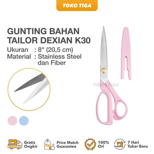 [EZO.0300278] Gunting Kertas / Gunting Bahan Tailoring Scissors 8 Inch DeXian (K30)