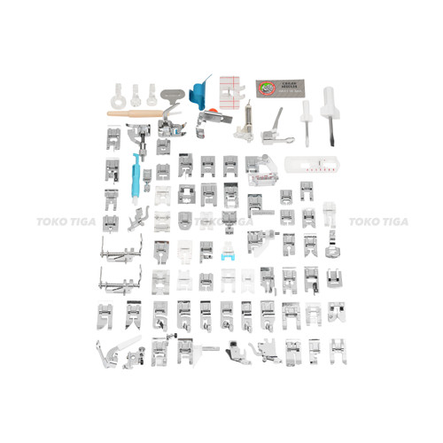 [EZO.0300292] Sepatu 82 pcs Mesin Jahit Portable - Sepatu Set 82 pcs Multifungsi