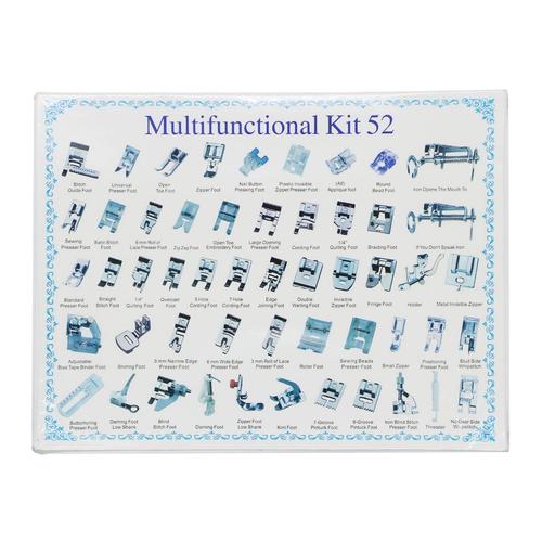 [EZO.0301137] Sepatu 52 pcs Mesin Jahit Portable - Sepatu Set 52 pcs Multifungsi