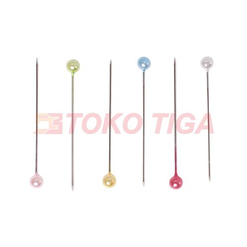 [EZO.0300426] Jarum Pentul Stainless Warna Pastel Anti Karat 25 Gram