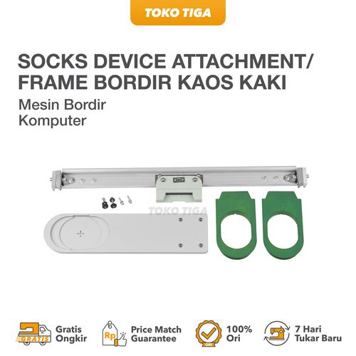 [EZO.0300428] Socks Device Attachment / Frame Bordir Kaos Kaki Mesin Bordir Komputer
