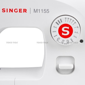 [EZO.0300395] Mesin Jahit SINGER M-1155 / M1155 Portable Multifungsi Low Watt