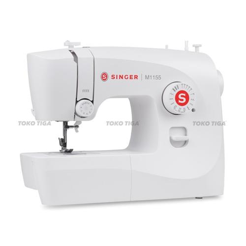 [EZO.0300438] Mesin Jahit SINGER M-1155 / M1155 Portable Multifungsi Low Watt