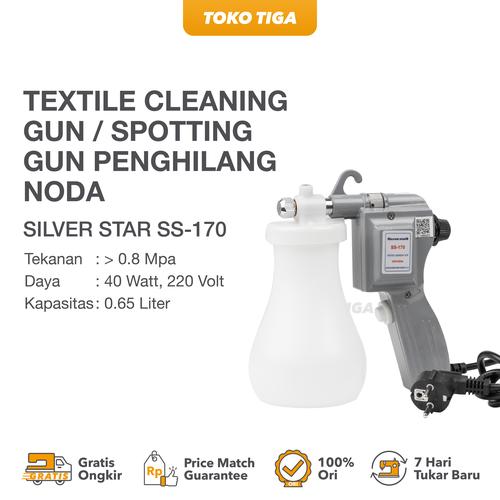 [EZO.0300802] Textile Cleaning Gun / Spotting Gun Penghilang Noda SILVER STAR SS-170