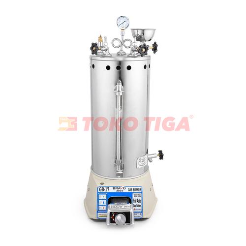 [EZO.0300493] Setrika Uap - Steam Boiler Laundry Manual 15 Liter MAOMOTO GB-17