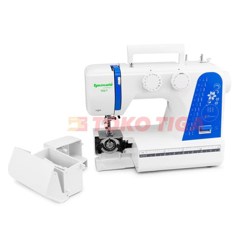 [EZO.0300452] Mesin Jahit YAMATO Japan 987 Series (Portable & Multifungsi)