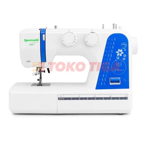 [EZO.0300504] Mesin Jahit YAMATO Japan 987 Series (Portable & Multifungsi)