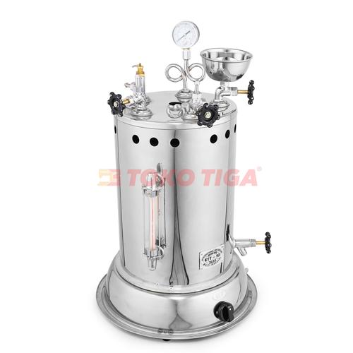 [EZO.0300507] Setrika Uap - Steam Boiler Laundry Manual 10 Liter MAOMOTO GB-12