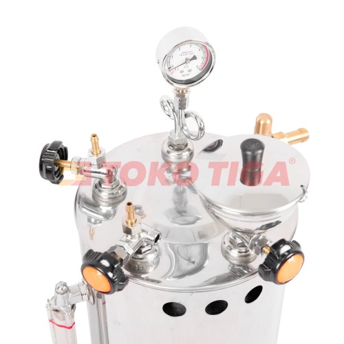 [EZO.0300458] Setrika Uap - Steam Boiler Laundry Otomatis 15 Liter NAGAMOTO GB-17M