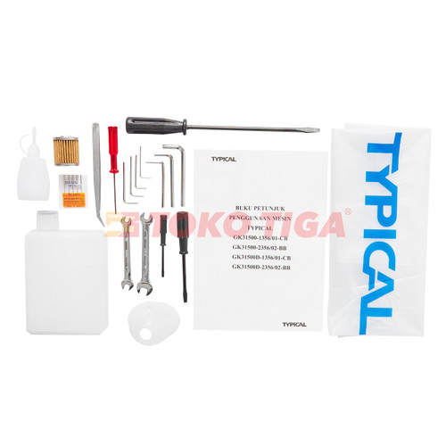[EZO.0300496] Mesin Overdeck/Kam/Jahit Kaos Bis Servo TYPICAL GK31500D-02BB