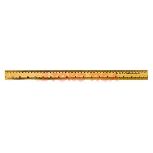 [EZO.0300585] Penggaris Skala Jahit Lurus 45 cm No.7 Merk POLARIS (PL-02)