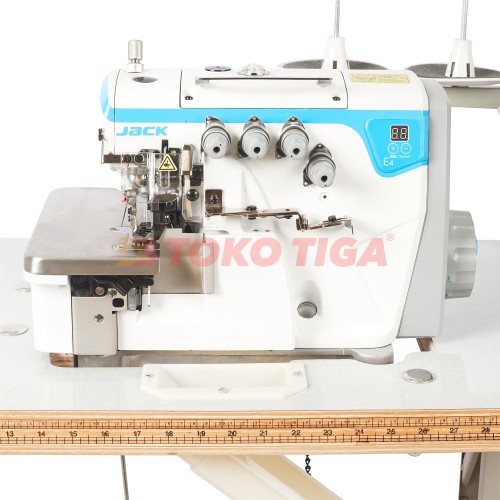 [EZO.0300558] Mesin Obras 4 Benang JACK JK-E4-4 / JKE4-4 Servo Direct Drive Motor