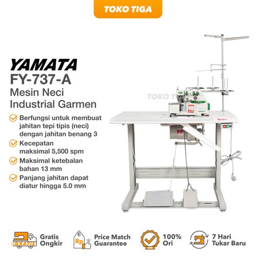 [EZO.0300635] Mesin Neci YAMATA FY737A / FY 737A - Neci 3 Benang Roll Som Industrial