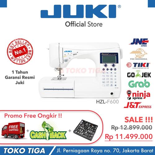 [EZO.0300643] [PROMO] JUKI HZL F-600 Exceed Quilt Pro Special Mesin Jahit & Quilting