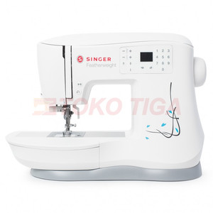 [EZO.0301197] Mesin Jahit SINGER C240 Featherweight (Portable Digital Computerised)
