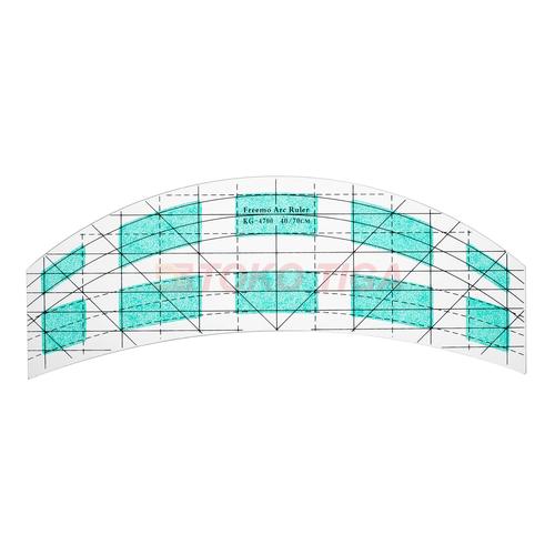 [EZO.0300685] Freemo Arc Ruler Template / Penggaris Quilting Multifungsi (KG-4700)