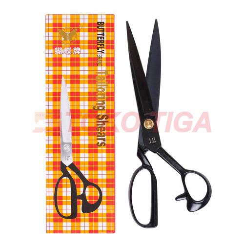 [EZO.0300692] Gunting Potong Bahan Kain Tailor Butterfly Ukuran 12 inch / 12