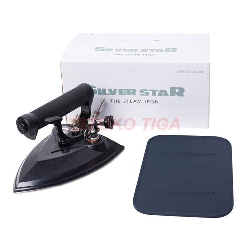 [EZO.0301221] Setrika Uap Pencet Silver Star BS-6PC2 / BS-6PC II / BS-6PC-2