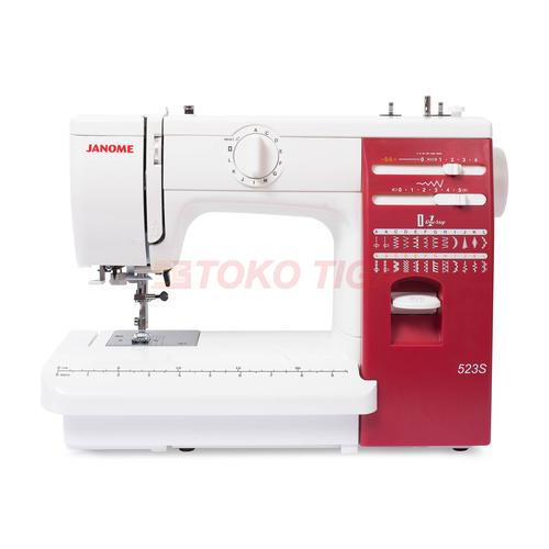 [EZO.0301307] Mesin Jahit JANOME 523S / 523-S (Portable Body Full Besi)