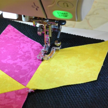 [EZO.0300760] Sepatu 1/8 Clear View Quilting & Guide Set (9mm) JANOME - 202089005