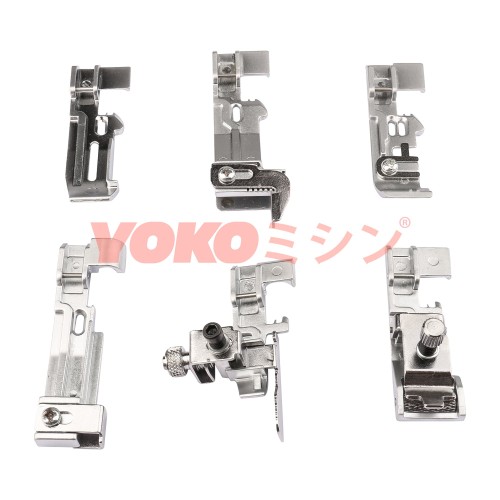 [EZO.0300783] Sepatu Mesin Obras JUKI & SINGER A1A393000 (Set Optional 6 pcs Feet)