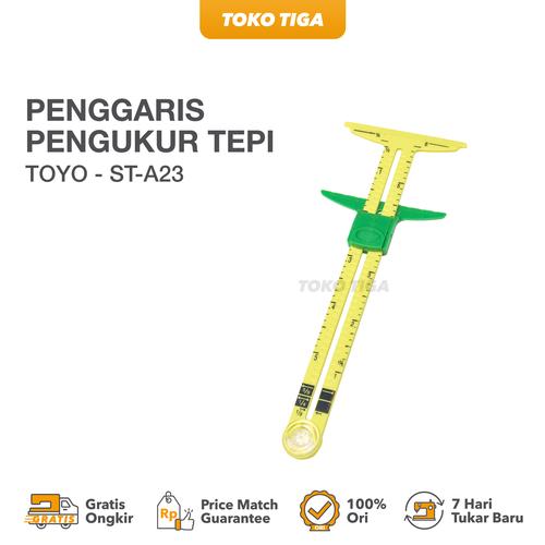 [EZO.0300852] Penggaris Pengukur Tepi/Sewing Gauge Knitting - TOYO - ST-A23