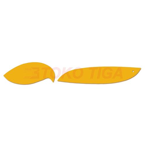 [EZO.0300865] Penggaris Pola Busana / French Curves Ruler - Model 8104/1304 (2 Pcs)