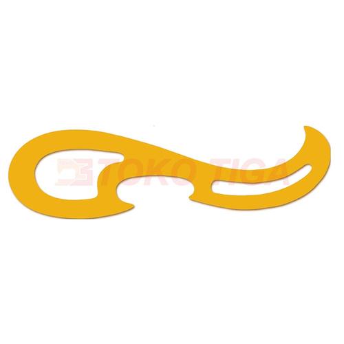 [EZO.0300869] Penggaris Pola Busana / French Curves Ruler - Model 8112/1312