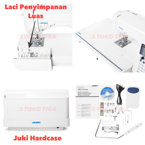 [EZO.0300837] JUKI HZL F-600 / F600 Exceed Quilt And Pro Special - Mesin Jahit Quilt