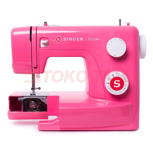 [EZO.0300851] Mesin Jahit SINGER 3223 Simple (Merah / Red) + BONUS ( Portable )