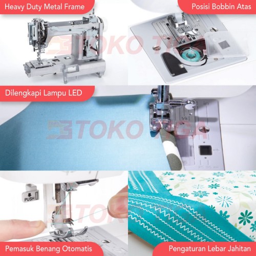 [EZO.0301444] [NEW] Mesin Jahit SINGER 3333 Fashion Mate (Portable Multifungsi)