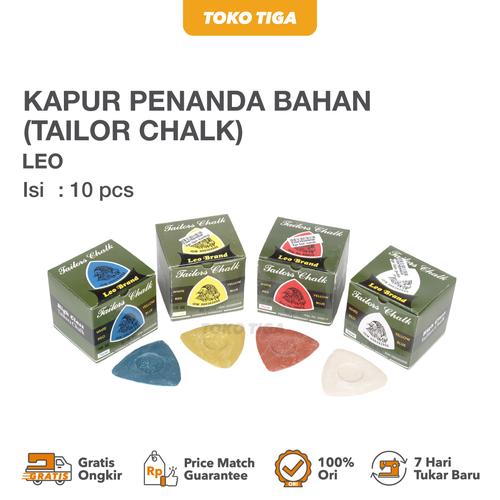 [EZO.0300924] Kapur Penanda Bahan (Tailor Chalk) Merk LEO
