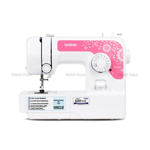 [EZO.0301489] Mesin Jahit Brother JA 1400 / JA1400 / JS 1410 (Portable Multifungsi)