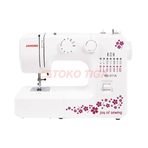 [EZO.0301530] Mesin Jahit JANOME NS 311A / NS311A (multifungsi)