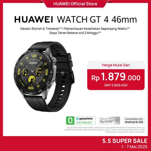 [EZO.4300030] HUAWEI WATCH GT 4 Smartwatch | Fashionable | Professional Health
