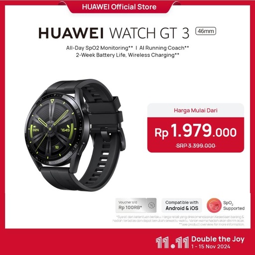 HUAWEI WATCH GT 3 46mm Smartwatch