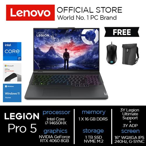 [EZO.2000388] Lenovo Legion Pro 5 16IRX9 Core i7-14650HX 16GB 1TB RTX 4060 8GB