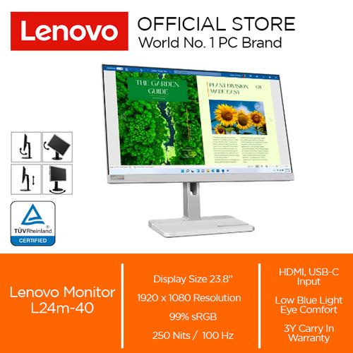 [EZO.2000243] Lenovo Monitor L24m-40 23.8" IPS 100Hz